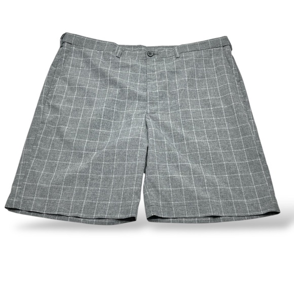 Men's Haggar Golf Shorts adjustable waist 4‎ pocket size 40 (B23) - Picture 1 of 8